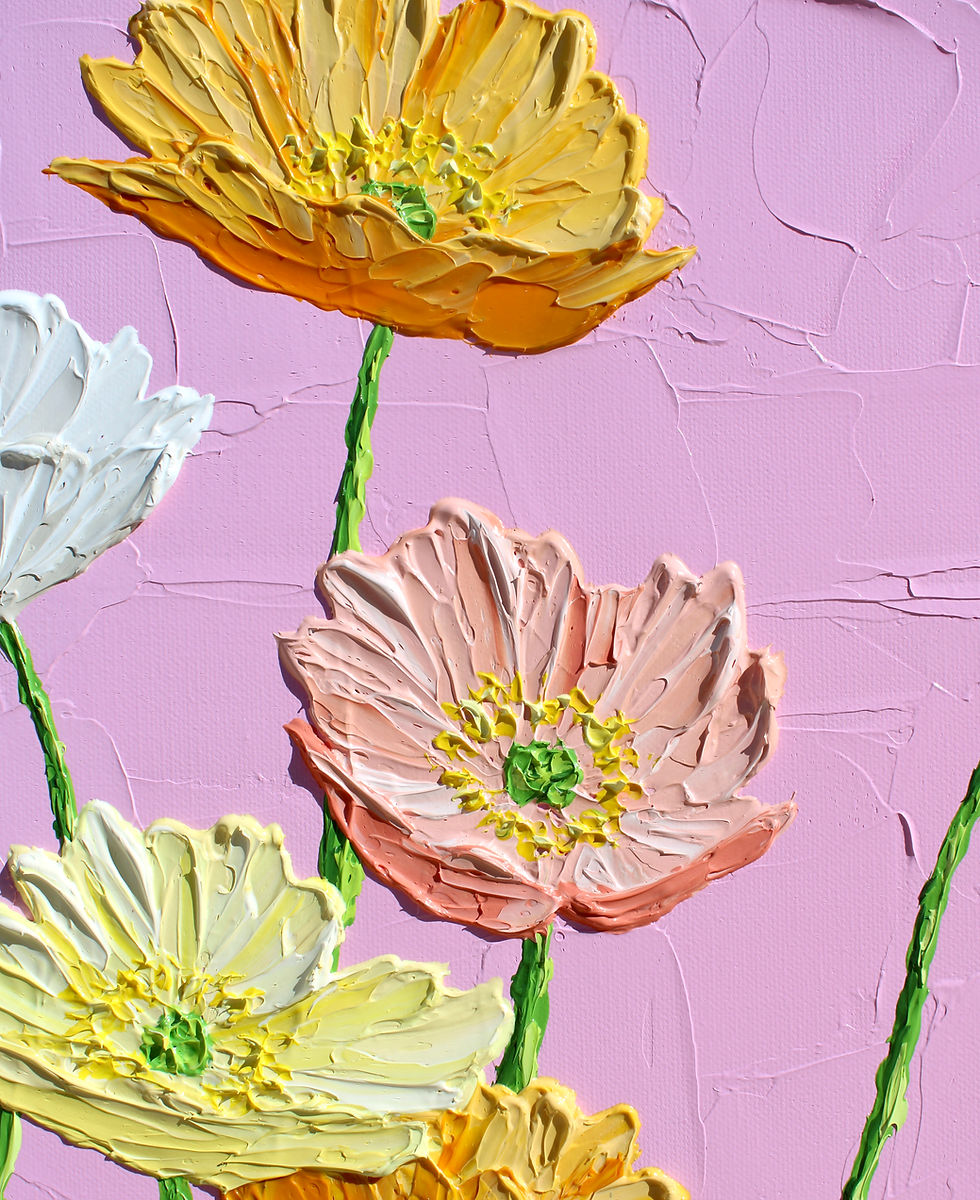 Thumbnail: 'Poppy Party' Original Painting