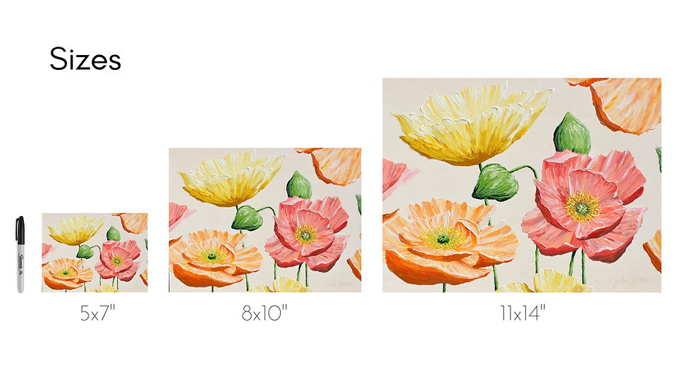 Thumbnail: 'Iceland Poppies' Print
