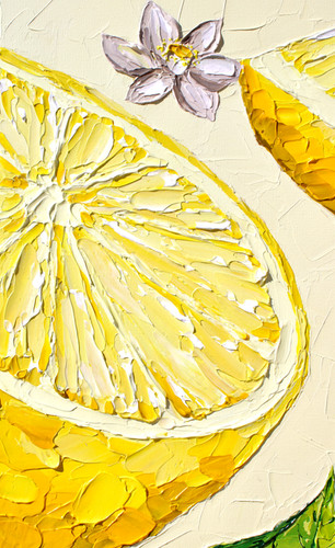 Lemons' Original Painting | Juju Creates Art