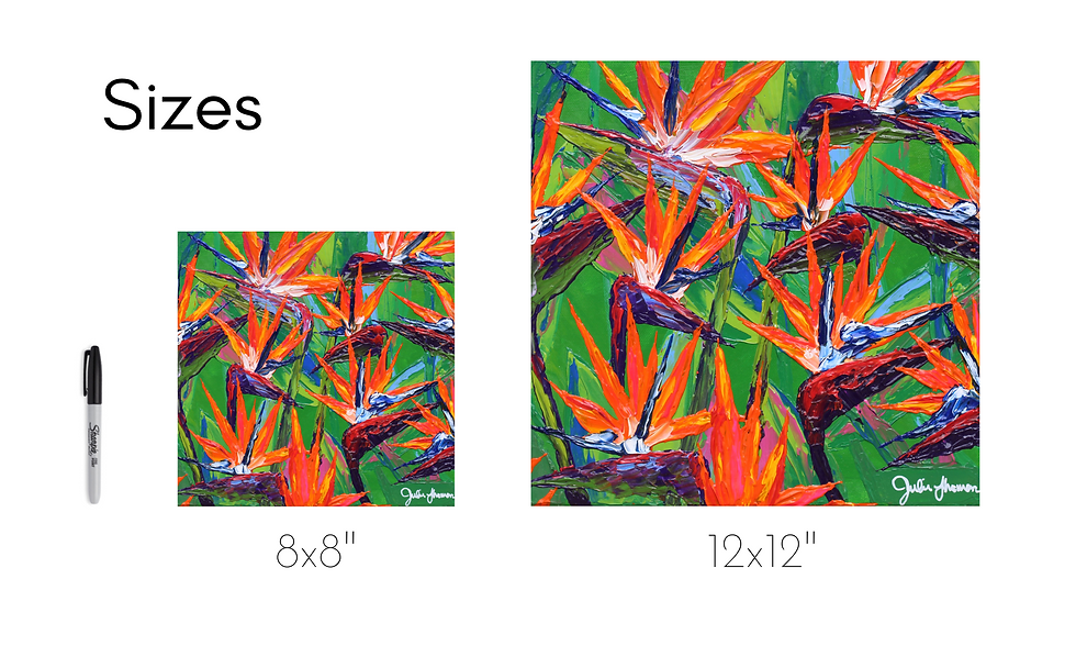Thumbnail: 'Birds of Paradise' Print