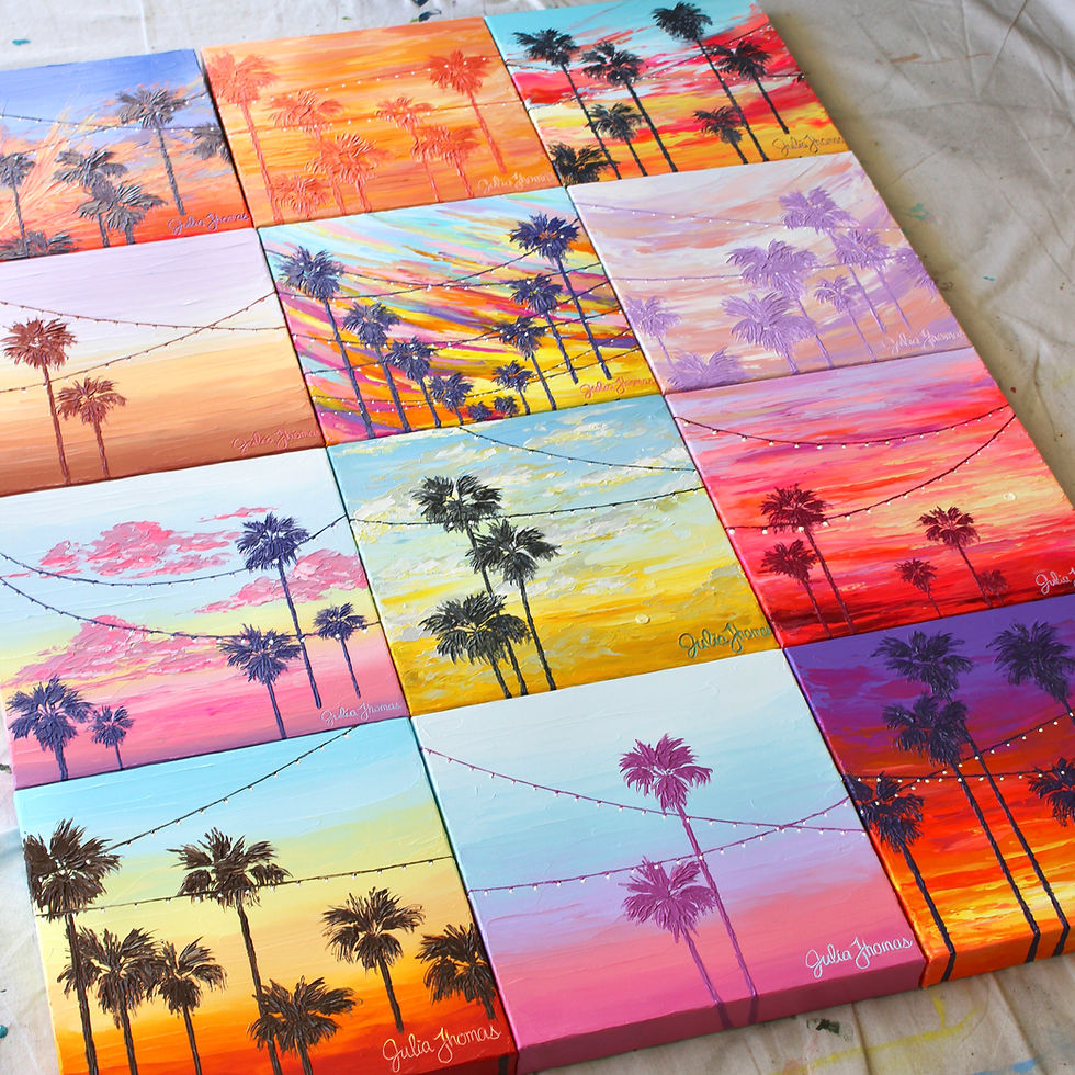 Thumbnail: 'Serene' Original Painting