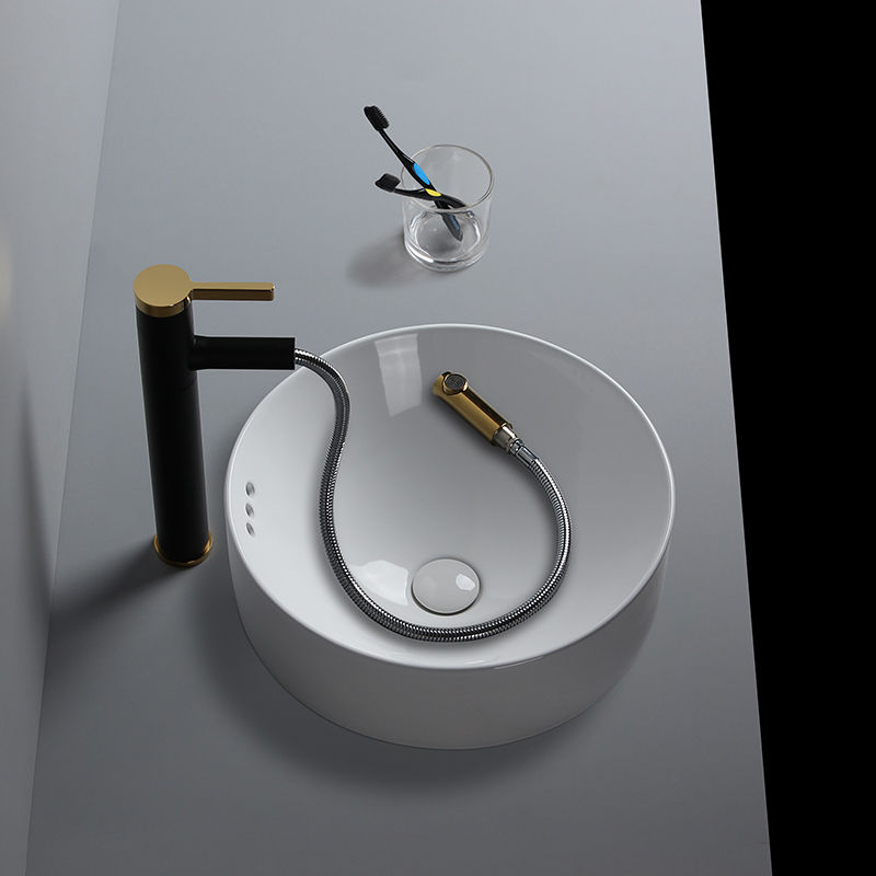 縮圖：Simple Modern Wall-Mounted Sink - Round
