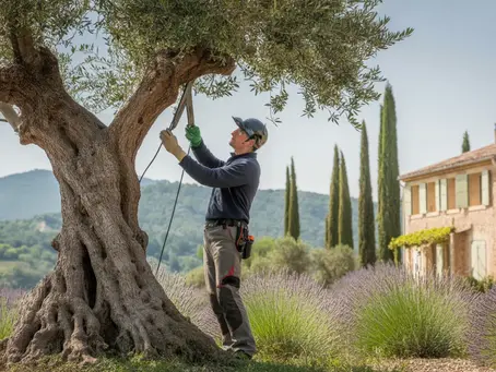 Élagage professionnel en Provence : tarifs, réglementation et conseils 2025