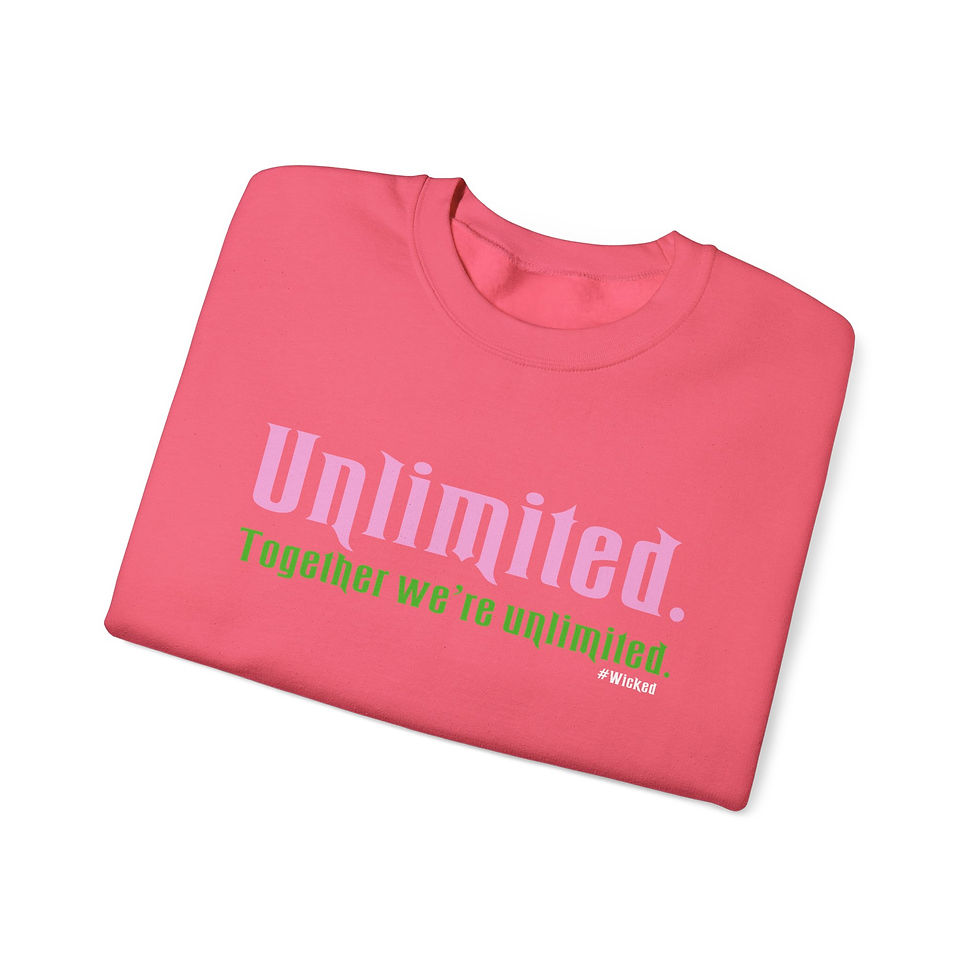 Thumbnail: Unlimited. Together We're Unlimited (Wicked) - Sweatshirt (Unisex Size)