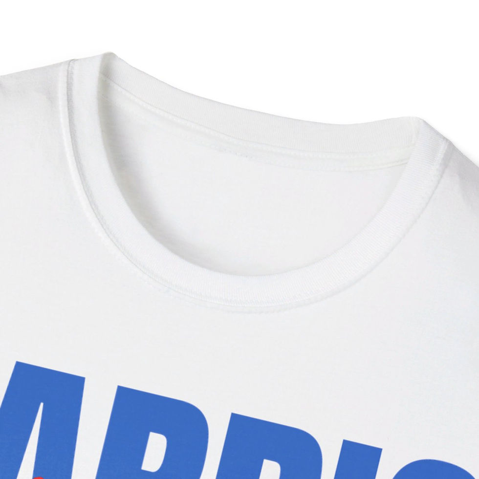Thumbnail: Harris-Walz 2024 for President/VP  - Unisex Softstyle T-Shirt