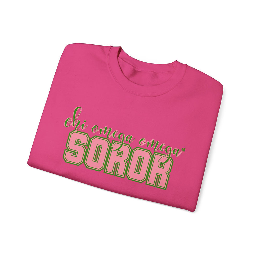 Thumbnail: SOROR T w/ Chapter Name -  Personalization  Gift  - (Unisex Sweatshirt) GIFT
