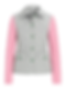 Thumbnail: XNO - Silver/Pink (accent Green) Puffy Jacket