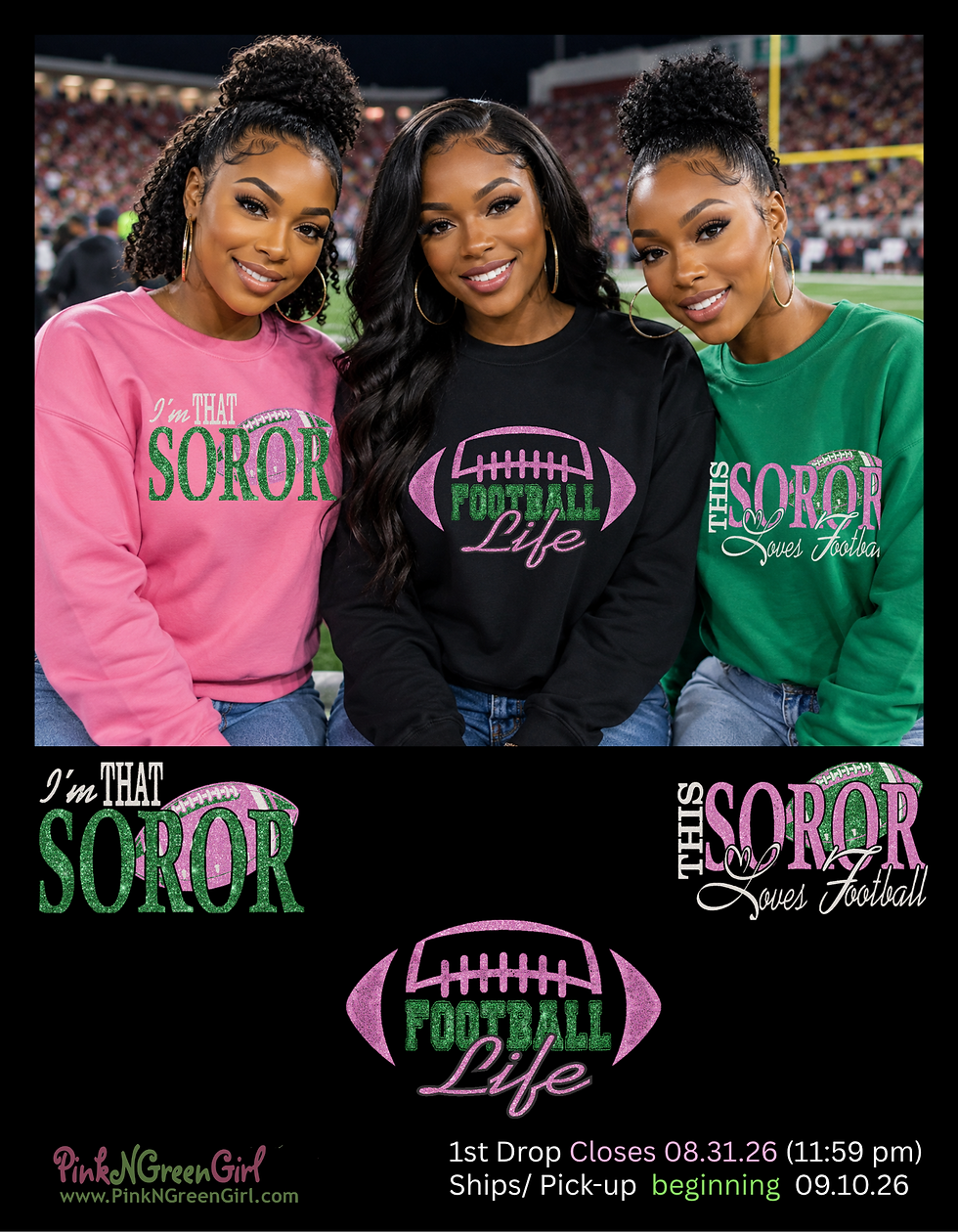 Thumbnail: I'm THAT Soror - Football Sweatshirt