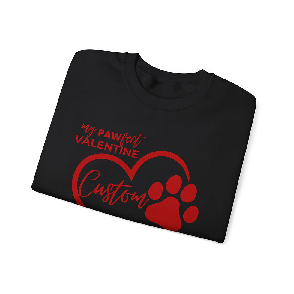 Thumbnail: My PAWfect Valentine CUSTOM Sweatshirt