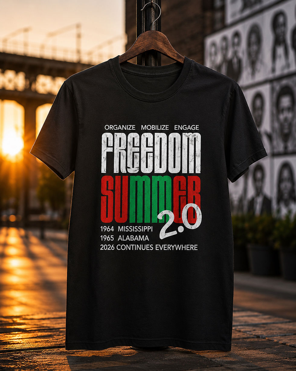 Thumbnail: Freedom Summer 2.0 RBG Election Shirt, Civic Engagement Apparel UNISEX Cut