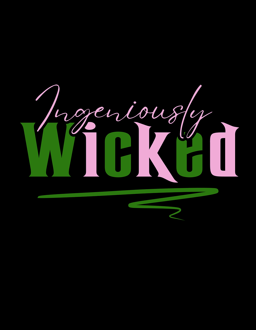 Thumbnail: Personalized Wicked Shirts with a Positive Twist - Ladies Fitted T or Unisex T