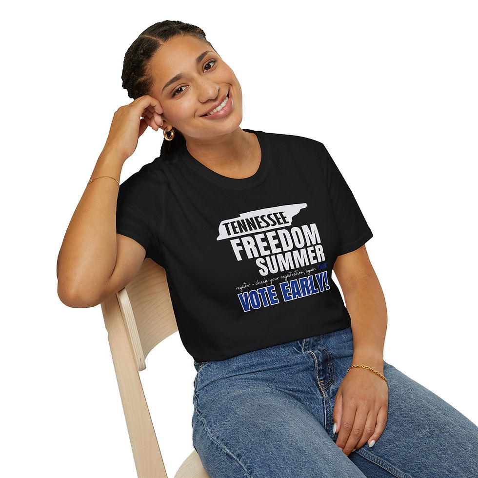 Thumbnail: Freedom Summer (Custom State) Summer, Vote Early - (Standard) UNISEX Cut