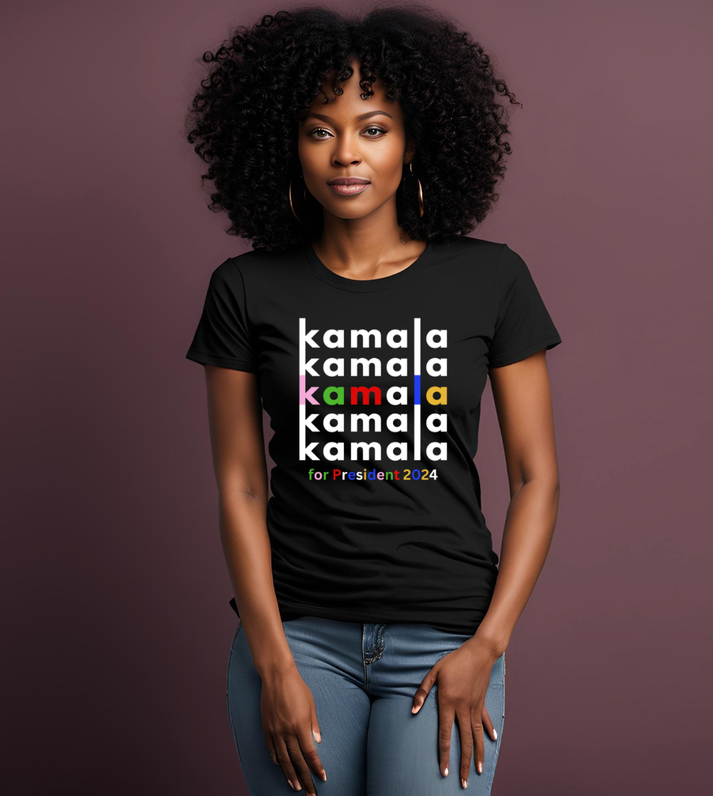 Kamala for President - Name T with "Sister" D9 Mix IYKYK Name Design