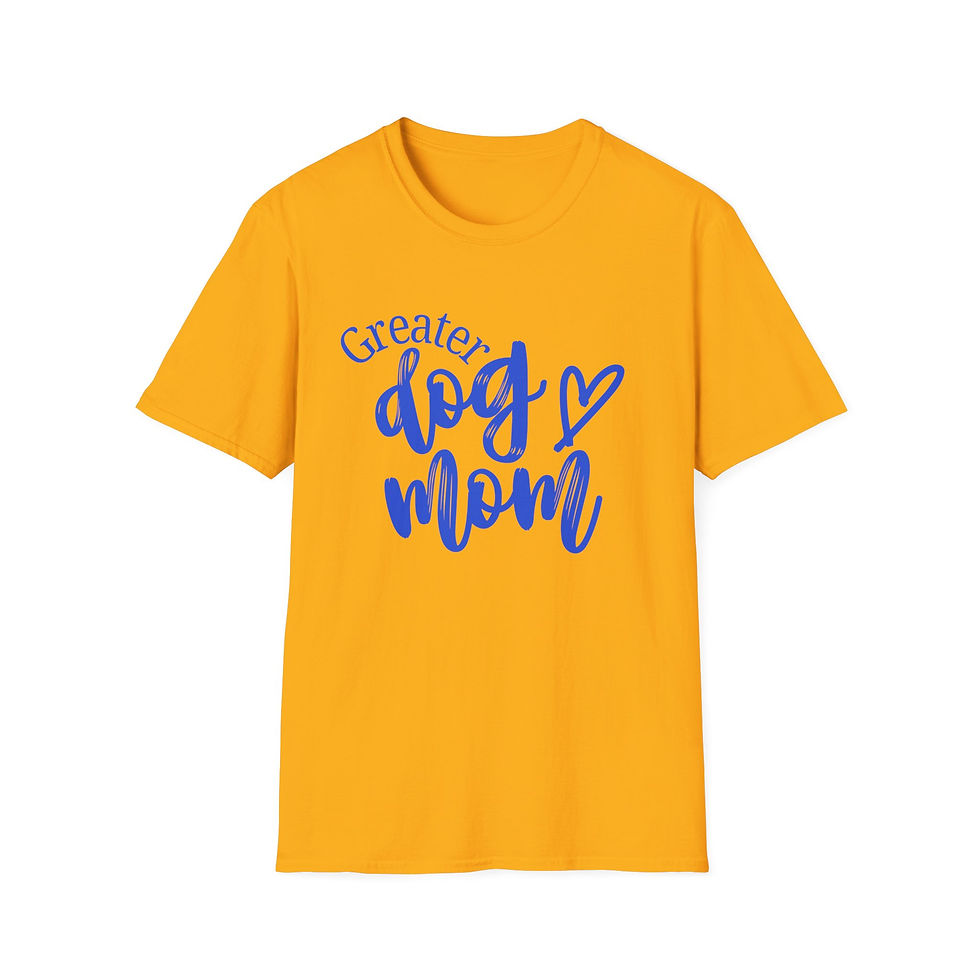Thumbnail: Custom DOG Mom Tshirt - Choose Colors Fitted/Unisex