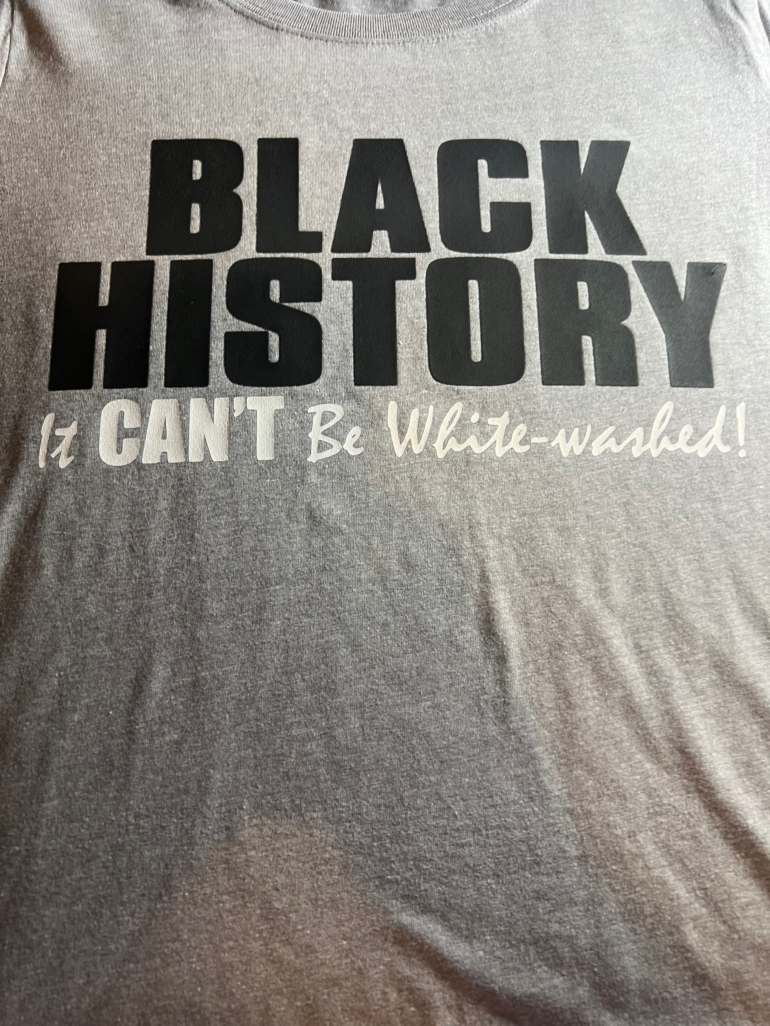 Long Sleeve T:Black History - Black or Grey