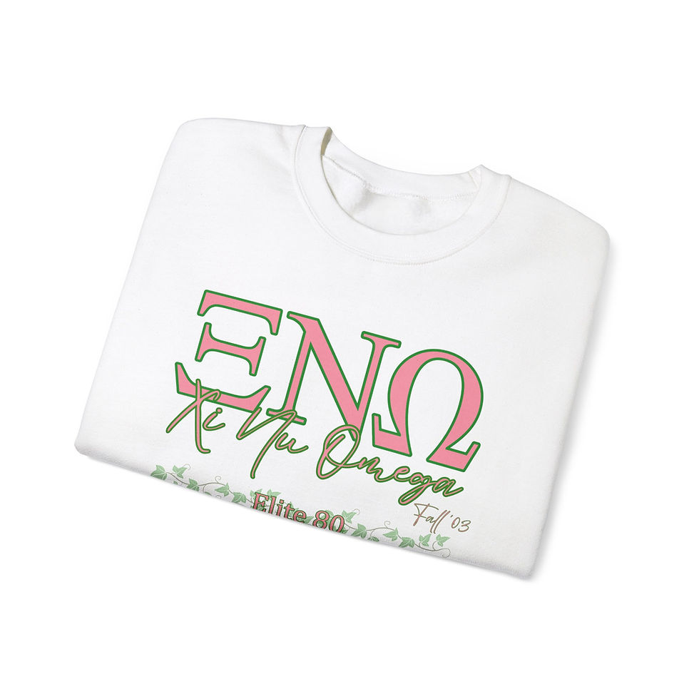 Thumbnail: Custom Xi Nu Omega Initiation Class (Unisex Sweatshirt) 