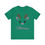 Thumbnail: Adult: Mommy and Me Pink and Green Christmas Reindeer -  Unisex Tee