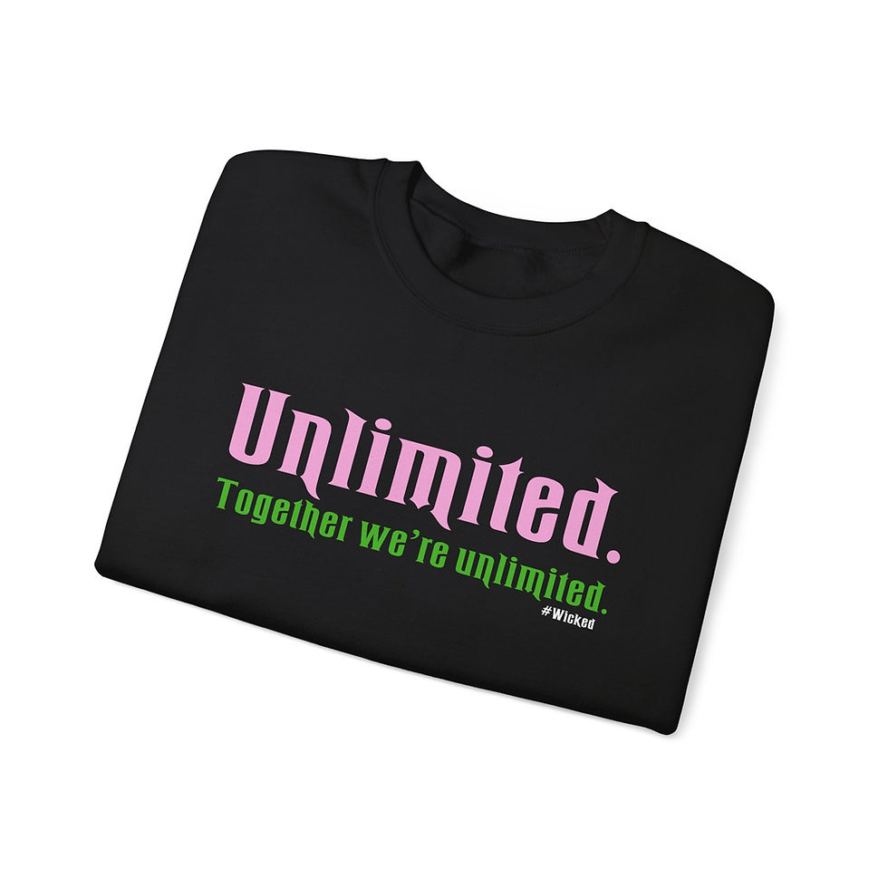 Thumbnail: Unlimited. Together We're Unlimited (Wicked) - Sweatshirt (Unisex Size)