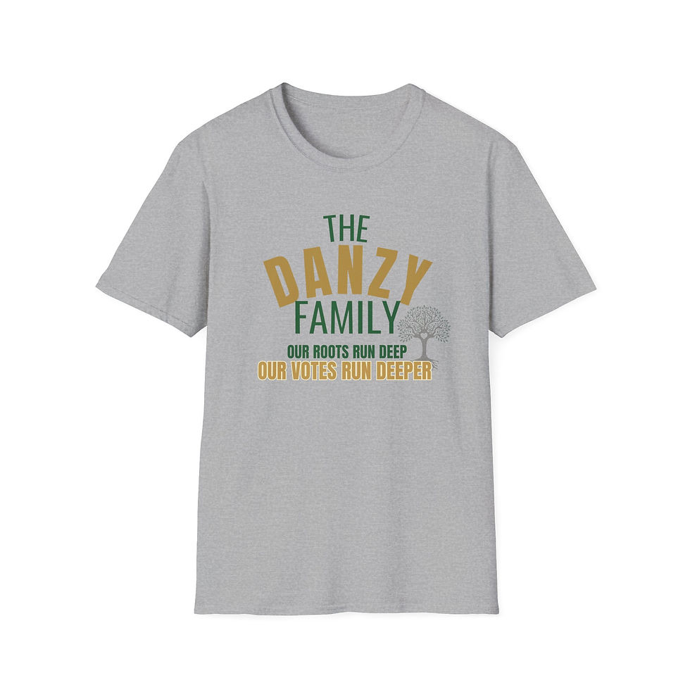 Thumbnail: Family T - Our Roots Run Deep Our Votes Run Deeper - Unisex