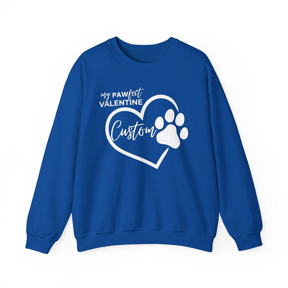 Thumbnail: My PAWfect Valentine CUSTOM Sweatshirt