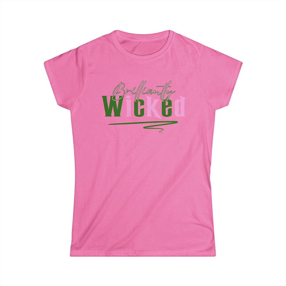 Thumbnail: Personalized Wicked Shirts with a Positive Twist - Ladies Fitted T or Unisex T
