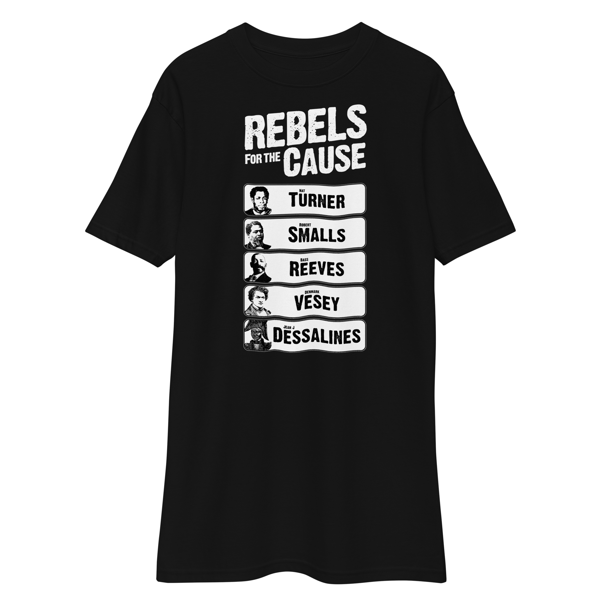 Rebels for the Cause Men’s premium heavyweight tee
