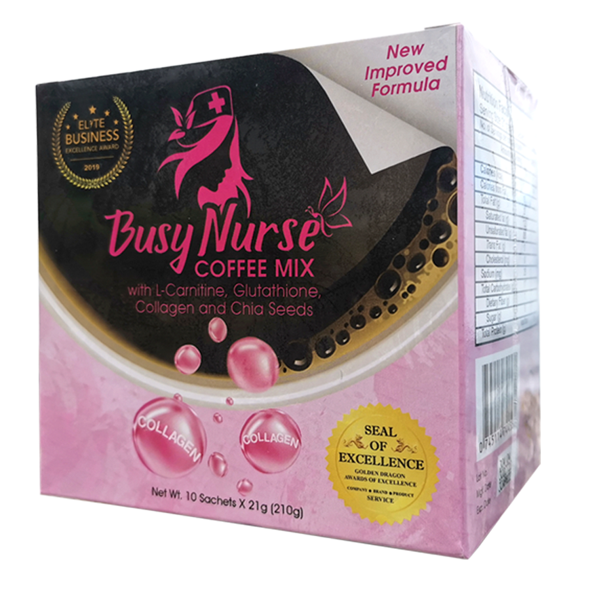 Busy Nurse 20 in 1Coffee Mix with Chia Seeds