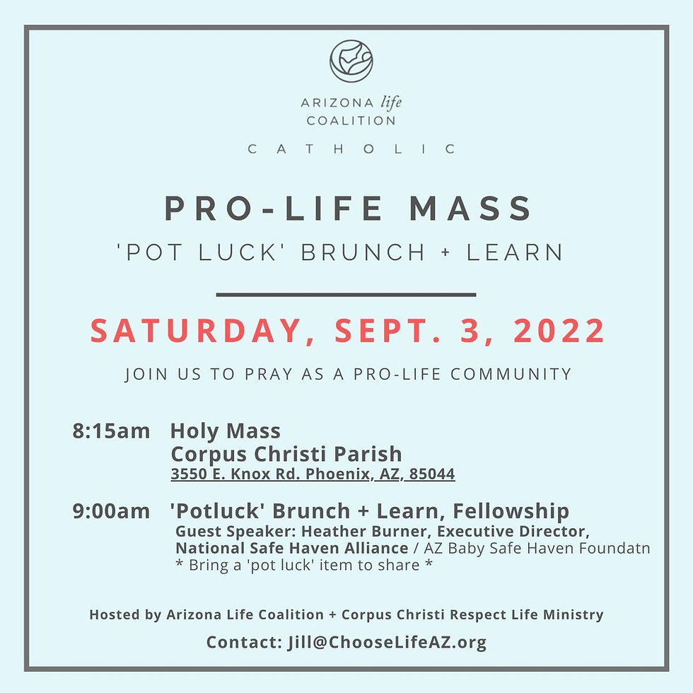 Catholic Pro-Life Brunch + Learn