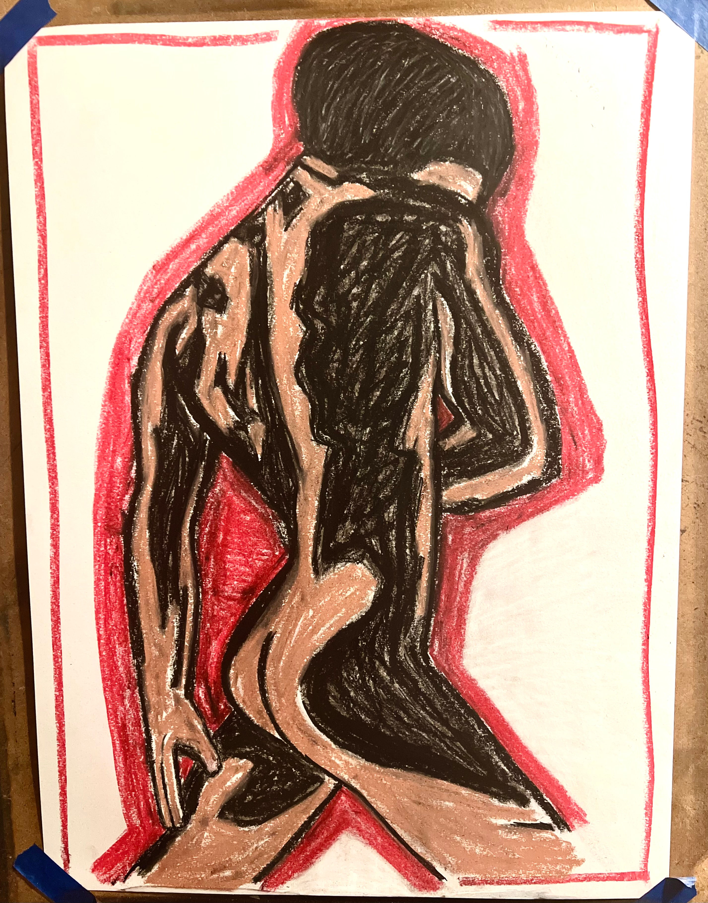 Large Male Nude #1 (Passion)