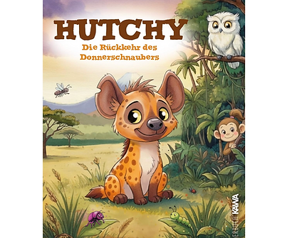Hutchy - Kinderbuchcover von Mark Wamsler und Kampenwand Verlag