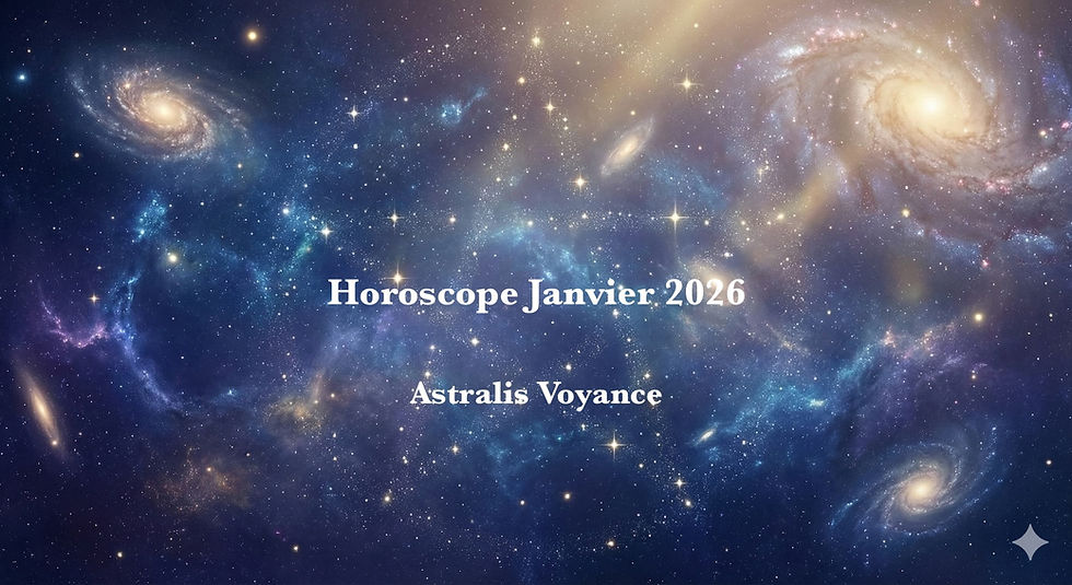 ✨ Horoscope Janvier 2026
