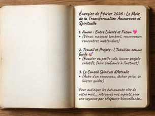 Énergies de Février 2026 : Le Mois de la Transformation Amoureuse et Spirituelle