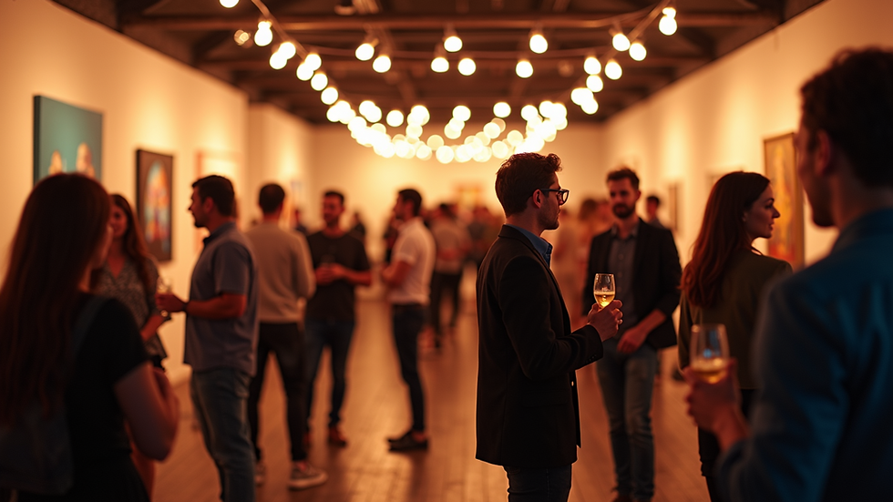 Ingressos para eventos artísticos com drinks e pinturas exclusivas