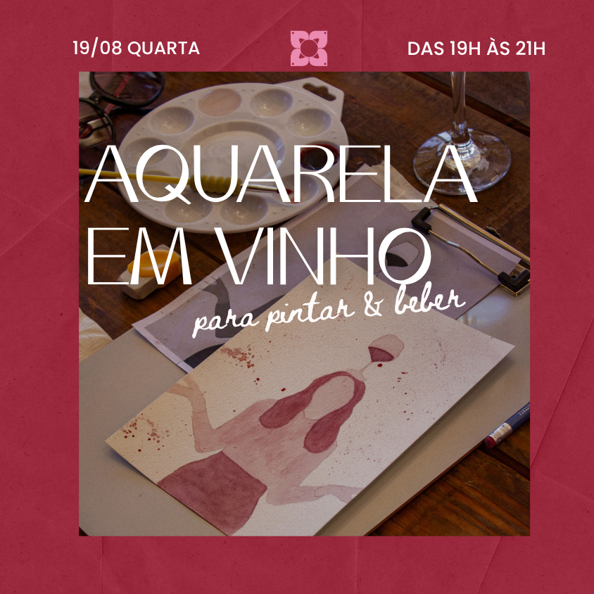 Aquarela Em Vinho