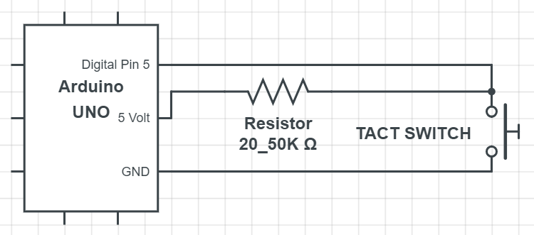 Using switches with an Arduino – Input Pull-Up / Pull-Down