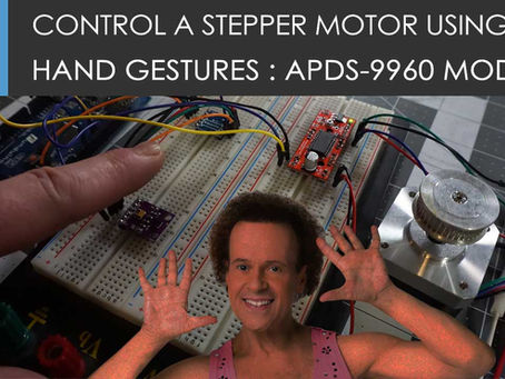 Control stuff using your hands with the APDS-9960