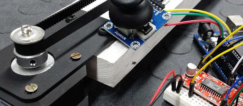 Control a Stepper Motor using a Joystick and an Arduino