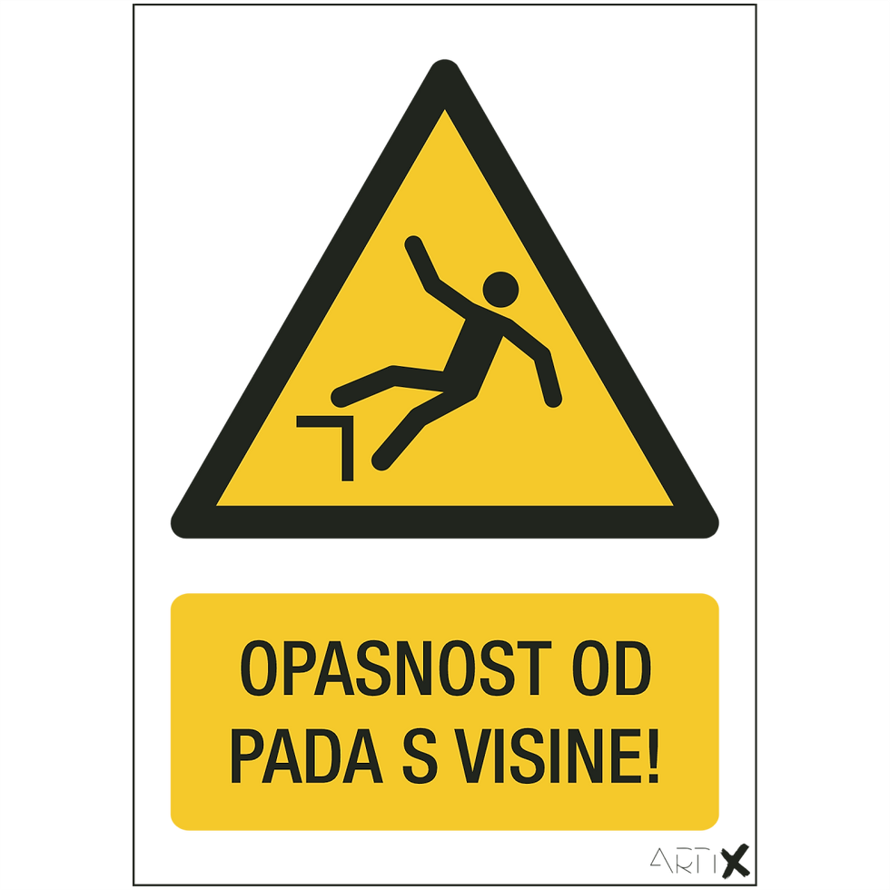 OP-8a - Opasnost od pada s visine