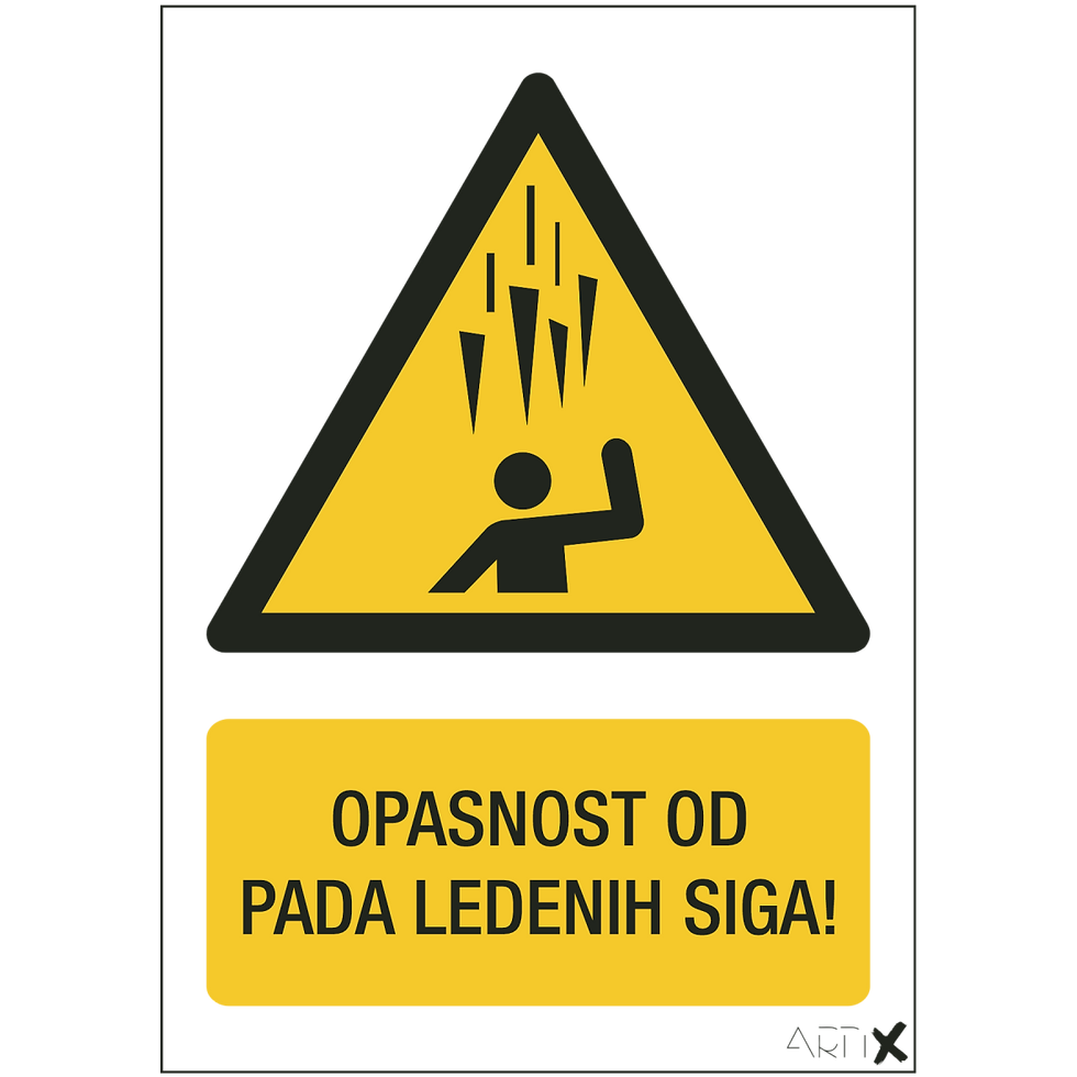 W039 - Opasnost od pada ledenih siga (OP-39)
