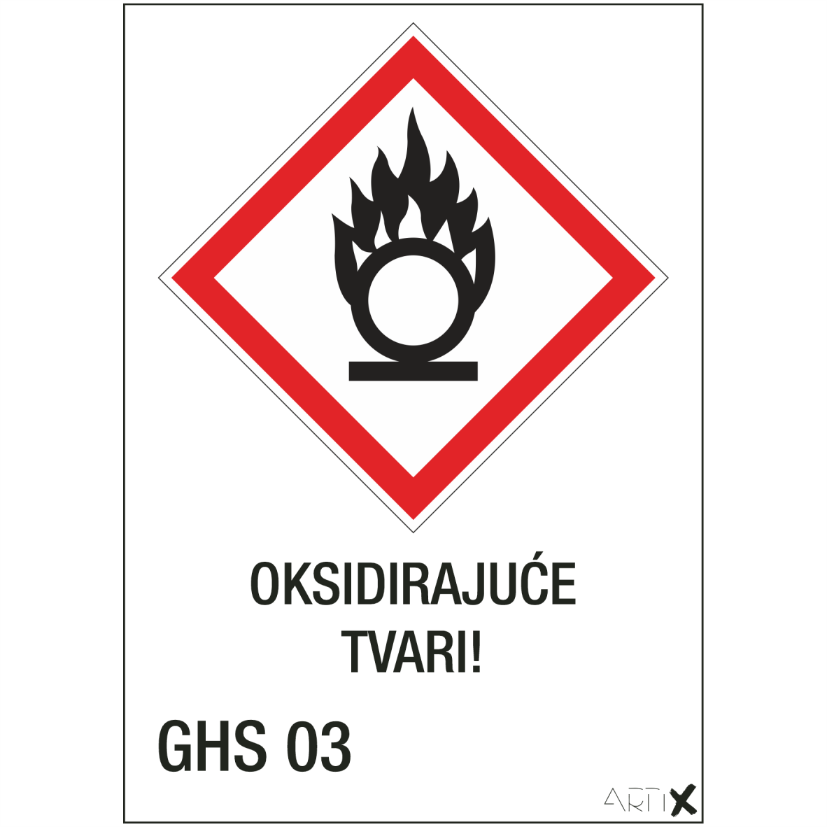 GHS-03 - Oksidiruajuće tvari