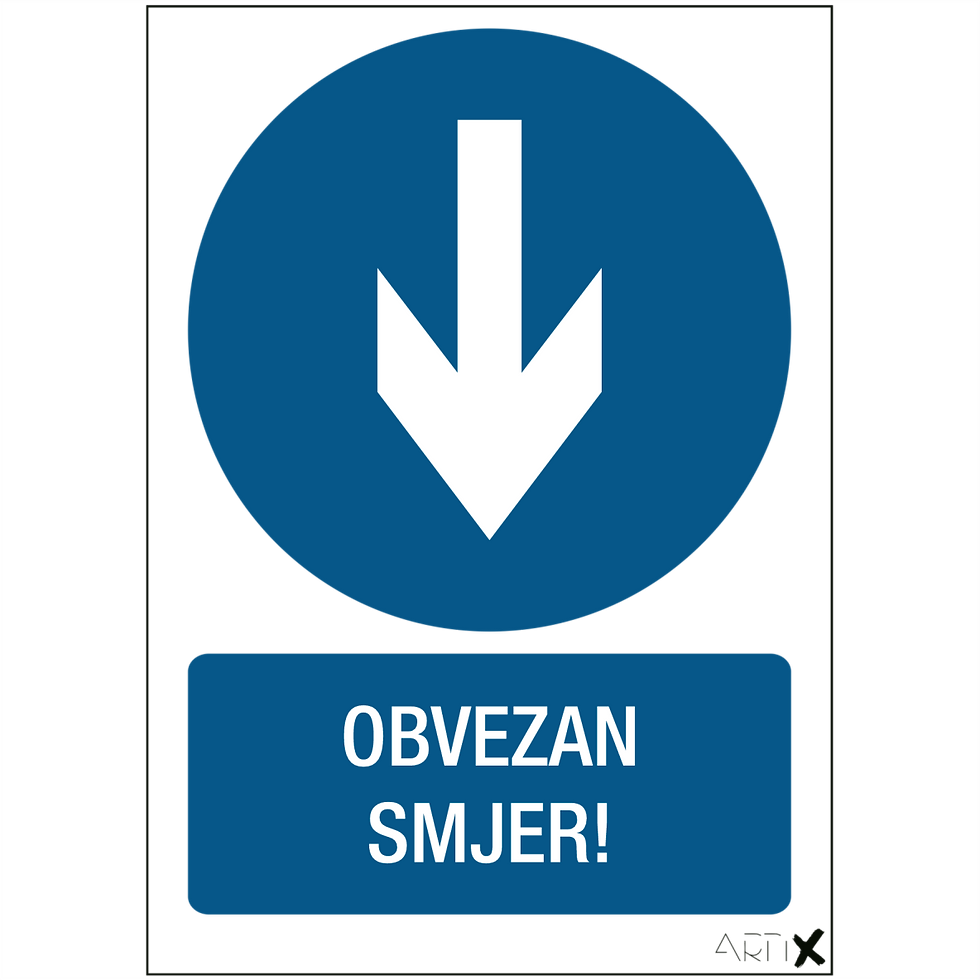 OB-62 - Obvezan smjer
