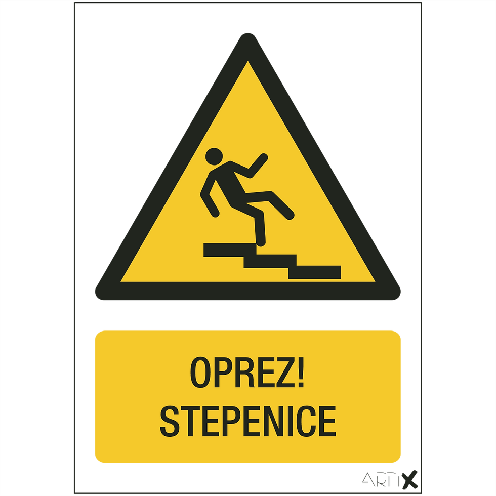 OP-51a - Oprez - stepenice