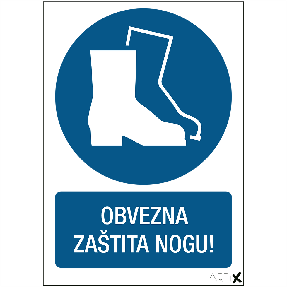 M008 - Obvezna zaštita nogu (OB-8)