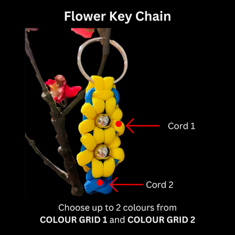 Flower Key Chain with dots.png
