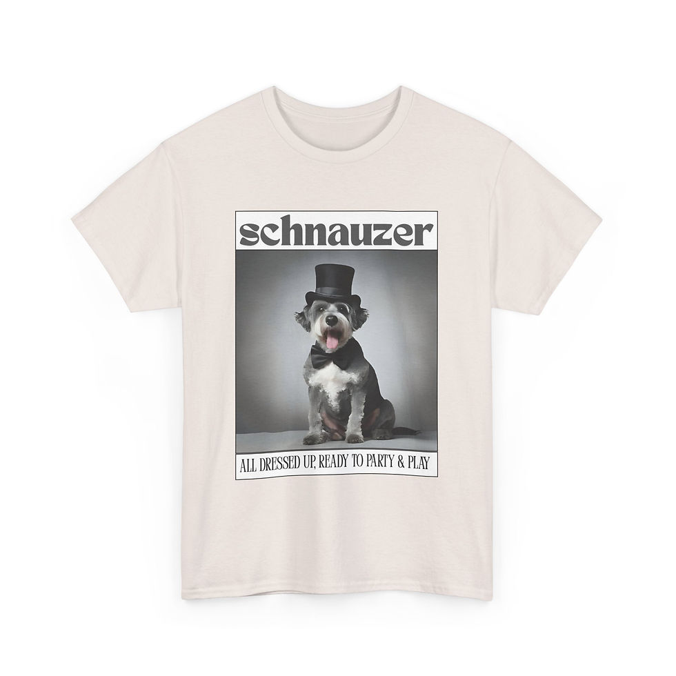 Thumbnail: SCHNAUZER PARTY TEE