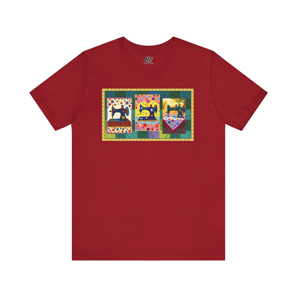 Thumbnail: QUILT AND SEWING MACHINE TEE