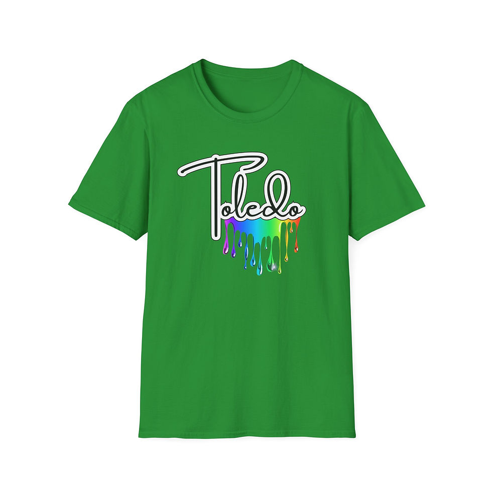Thumbnail: TOLEDO RAINBOW DRIP TEE