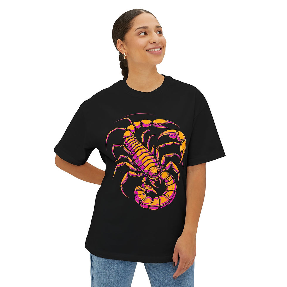 Thumbnail: OVERSIZED SCORPION UNISEX TEE