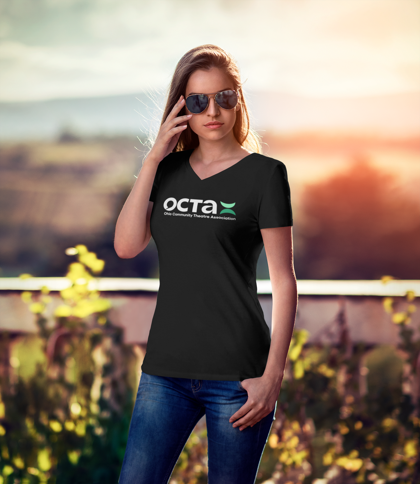 OCTA Women's V-Neck Tee