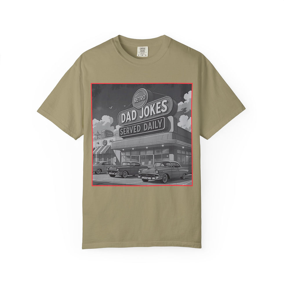 Thumbnail: DAD JOKES DINER TEE